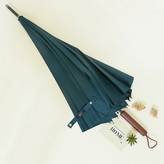 Carpe Diem 65 經典木製高爾夫大傘, 深綠色