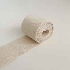 純棉織帶 40mm x 900cm, 10個, 米色