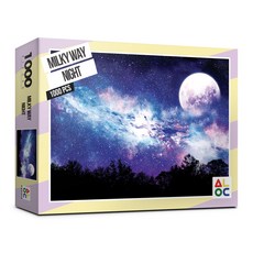 ALOC 銀河之夜拼圖 AL3019, 1000件, 混合色, 1個