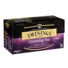 Twinings 唐寧茶 歐式大吉嶺茶, 2g, 25包, 1盒
