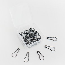 yarna 전구 단수링 20p + 플라스틱케이스 세트, 블랙(단수링), 1세트