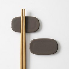 ssueim 卵石勺架, 深灰色, 2個