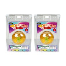 Taka的手工簽名史萊姆3+香味隨機出貨, 2套, 橙色（史萊姆）、隨機（閃光）