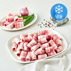 고급진 돌돌말이 만능 대패 삼겹살 (냉동), 1개, 1.5kg