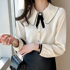 LUNAGIRL 女款線條襯衫