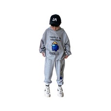 兒童款 Among Us 連帽上衣下身套裝