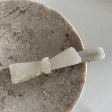 소리달 르나 리본 글리터 러블리 발레코어룩 집게 머리핀