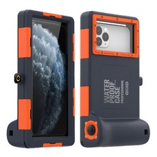 Make Mine 15m可潛水強力手機防水包, 橘色, 1個