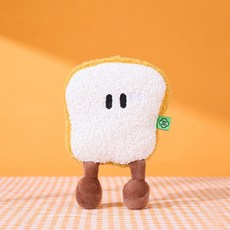 데이소이 고양이 빵 귀여운 장난감 16 x 21 cm, 1 토스트, 1개