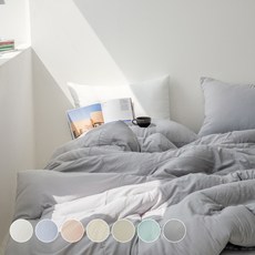 그래이불 국내산 몽글몽글 부드러운 워싱 마이크로 모달 호텔 차렵이불세트