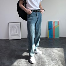 男士基本款後鬆緊帶牛仔褲 TC6611