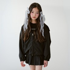 SM2 女童休閒雪酪防風外套