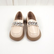 BEBEMARU 女童大鏈飾平底鞋 9714