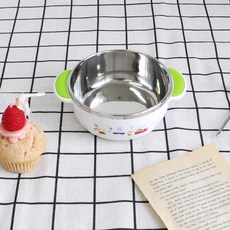 Baby's Vroom Vroom 防滑不銹鋼餐具, 白色, 1個