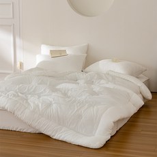 飯店風素色柔軟拿鐵莫代爾棉薄被, 白色
