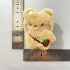 피크벤쳐스 귀여운 다용도 냉장고자석, 딸기 베어