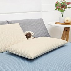 BED&DECO Cool Touch三重涼感記憶棉枕頭, 香草