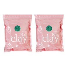 전문가용 볼클레이 500g, 2개, 초록
