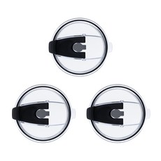 carry bottle 怪物隨行杯 900ml用 翻蓋吸管杯蓋, 3個, 透明