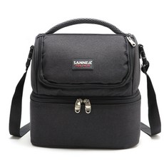 SANNEA makeme mini cross bag 保暖包, 黑色的, 1個