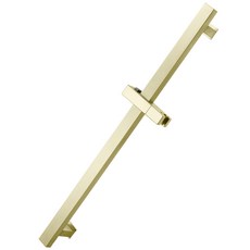 藍水高檔不銹鋼SUS304浴室滑桿淋浴掛架立方體金色, 金色, 1個