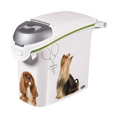 CURVER 寵物用飼料收納箱 6kg, 白色