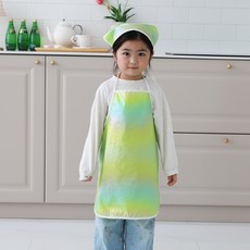 BEBE CHOUETTE 兒童防水圍裙頭巾套組