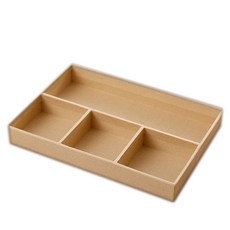 星形辦公桌分隔器組織者 30 x 21 x 4.2cm, 03米色, 1個