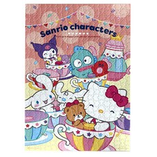 HUNDRED PICTURES 百耘圖 Sanrio characters 旋轉咖啡杯拼圖 HP0520-282, 旋轉咖啡杯 多色, 520片, 1盒