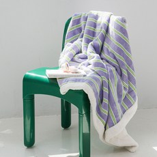 Mix&Match 條紋超細纖維毯