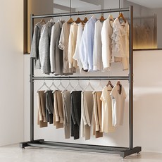 예은홈시스 블랙커 하이엔드 2단 스탠드 행거