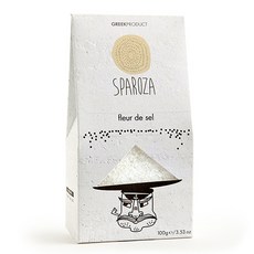 스파로자 플뢰르 드 셀 소금, 100g, 1개