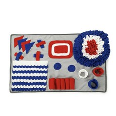 DogLemi 寵物慢食嗅探墊零食玩具 S, 1個, 灰色