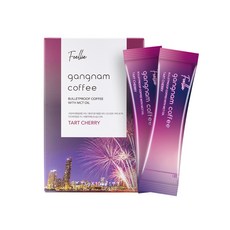 Foellie 江南防彈咖啡基多撻櫻桃豆咖啡混合, 10片, 1個