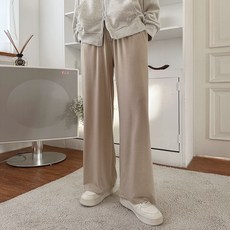 디어로라 여성 릴렉스핏 와이드 팬츠 II_P035