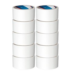 BUKWANG KOREA CHEMICALS 文具用雙面膠帶 48mm*7m, 10個, 透明