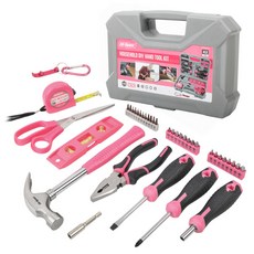 Orens 家用粉色工具套組 42 件, 1組, 工具 10種