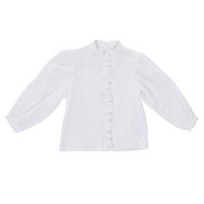 女童款皺褶襯衫