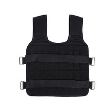 Twin Bro健身重力背心 鐵片, 黑色的, 15公斤