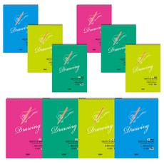 펜피아 3 000 스케치북 랜덤발송, 4절, 9매, 10개