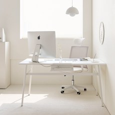 룸앤홈 플릭스 데스크 방문설치, 화이트