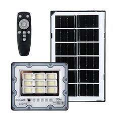 MIREU 太陽能聚光燈 30W SLS43, 白+黃