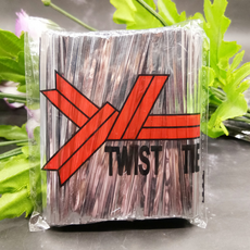 미소로운 빵끈 철사 10cm x 1600p, 실버, 1개