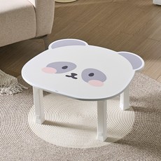 아이캔컴퍼니 4단 높이조절 애니멀 600 접이식 테이블, 팬터