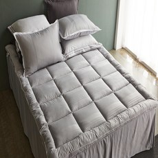 바이알러 먼지없는 도비 토퍼, 그레이