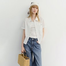 Dunst 女款 LACED ORGANIC CRAFTED SHIRT UDSH6B221WT00