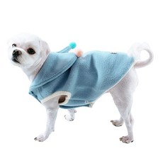 Alarom寵物絨毛抓絨外套, 藍色