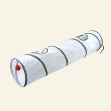 DAYISOI 貓咪基本款可折疊圓形隧道 L, 1個, 混合色