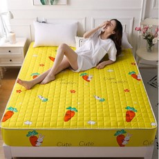 Floz 可愛絎縫鋪棉床墊套