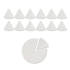 THEBOON 水潤海綿 6入, 白色, 3組